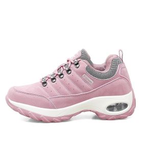 Sneakers Air Cushion Sole Casual Shoes (Option: Pink-37)