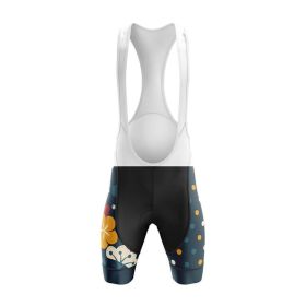 Summer Short-sleeved Cycling Jersey Suit Mountain Bike (Option: Suspender shorts-5XL)
